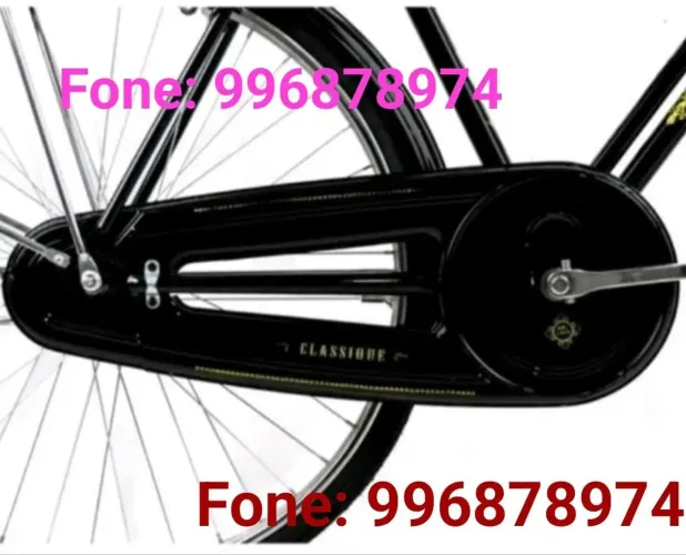 Bicicleta antiga Tapa corrente leia anúncio Não envio.
