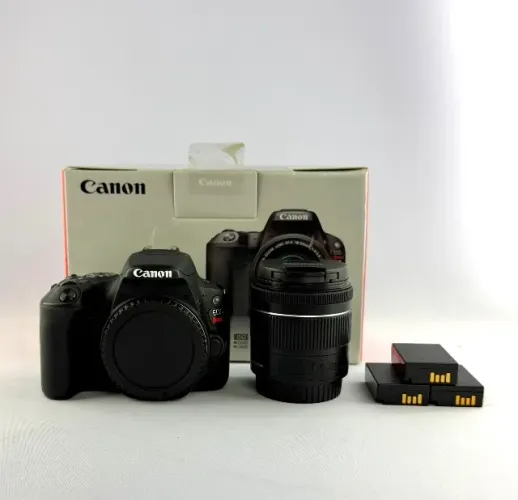 Canon SL2 Completa + 18-55 + Bolsa + Baterias | Estado de Nova