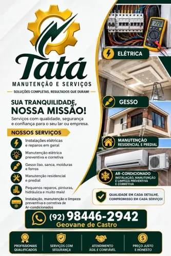 Manutenção preventiva e corretiva 