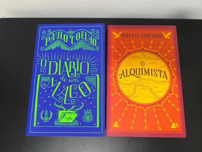 Kit 2 livros Paulo Coelho: O Alquimista e O Diário de Um Mago