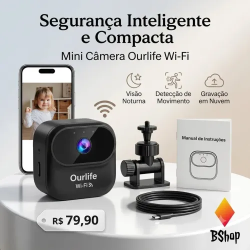 Mini Câmera de segurança