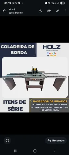 Coladeira de borda