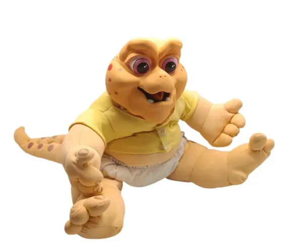 Baby pelucia família dinossauro babyssauro grande antigo