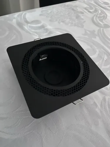 Suporte Teto Echo Dot 3 Quadrado - Preto