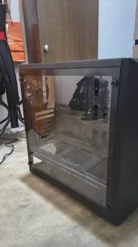 Gabinete Gamer Gamemax Shine G517, Mid Tower, Com 1 Fan, Vidro Temperado, Black