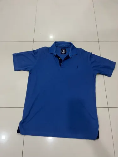 Camisa Polo Azul Aleatory