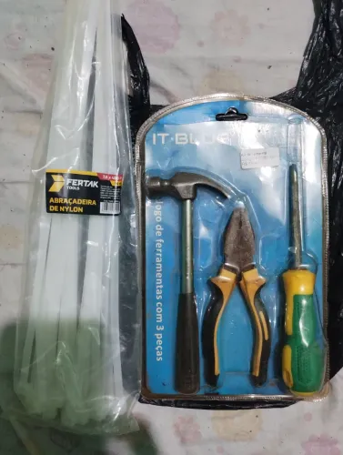 Kit de Ferramentas + Abraçadeiras de brinde