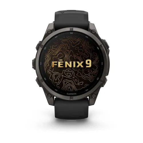 Garmin Fenix 9 51mm Amoled Saphira Preto