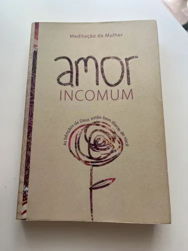 Livro: Amor incomum