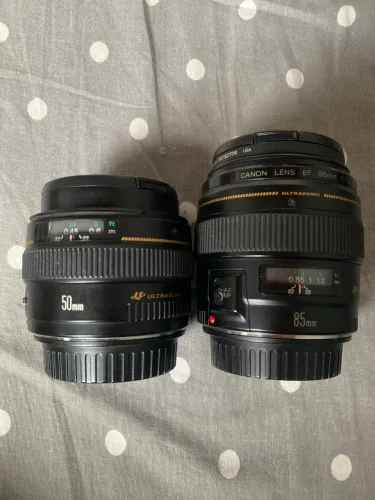 Kit Lentes Canon EF 85mm f/1.8 USM + EF 50mm f/1.4 USM