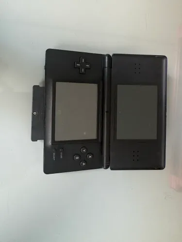 Nintendo DS Lite Original Americano Funciona GBA Acompanha Mega Man Battle Network 4 Leia