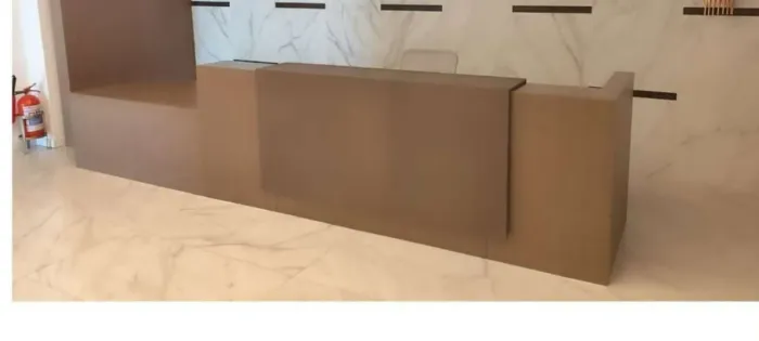 balcão para recepção escritório