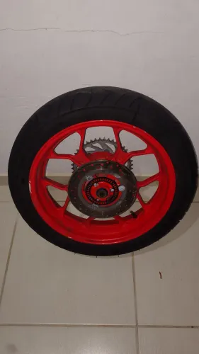Roda traseira completa Mt03