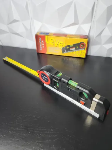 Trena 4 em 1 Com Laser 3 Modos + Nível 