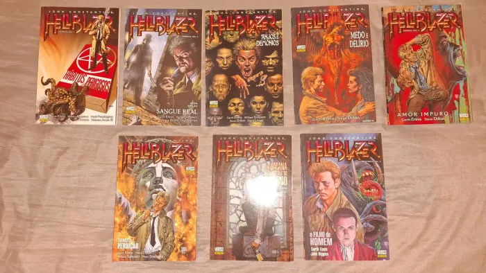 Coleção HQ Hellblazer - Infernal - 1 ao 8 Completo