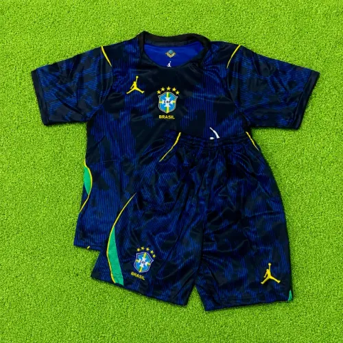 Camisa do Brasil Infantil 2 Azul (12-13 anos) - 2026