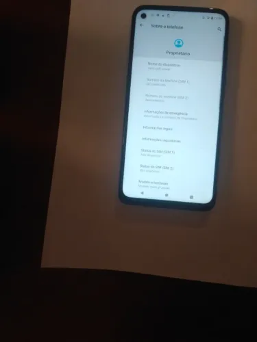 Celular Moto G8 Power XT2041-1 64GB Zerado c/ Capa e Película