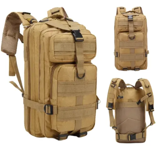 Mochila Tática Militar Camping Lona 40L