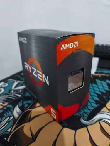 Ryzen 5 5500 novo com cooler box - nunca usado