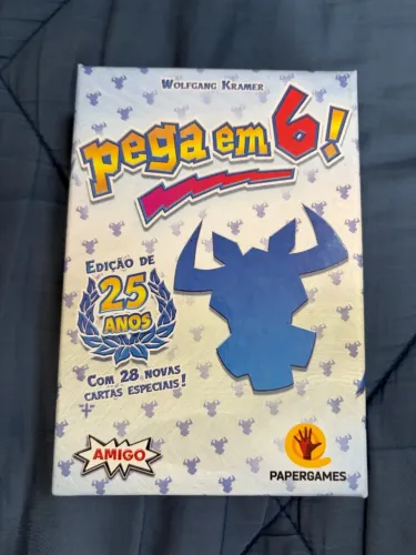 jogo party game - pega em 6 - sleevado
