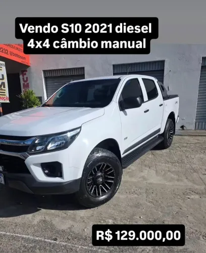 Chevrolet S10 Pick-up LS 2.8 TDI 4X4 CD Dies. Mec. 2021