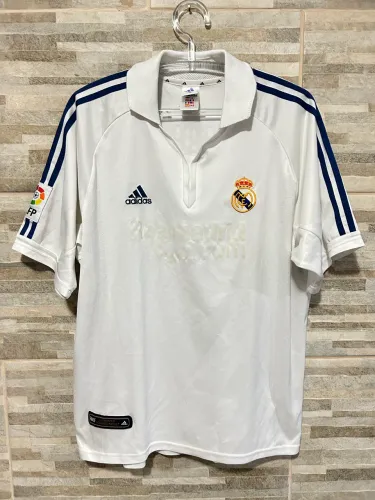 Camisa retrô original Real Madrid R. Carlos Adidas g