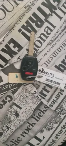 Chave Original Honda Accord 03 A 07 Com Telecomando E Alarme