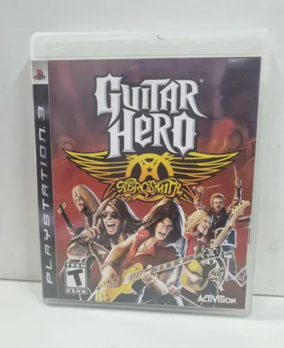 Guitar Hero Aerosmith PS3 Mídia Física