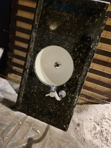 Bancada marmore banheiro