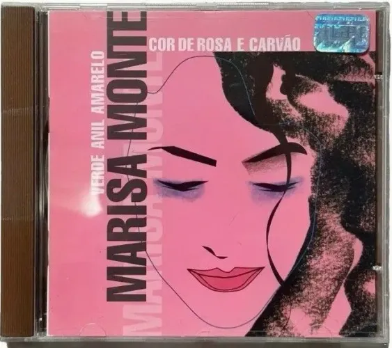  Cd Marisa Monte, cor de rosa e carvão. 