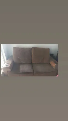 Sofa retrátil grande 2 lugares