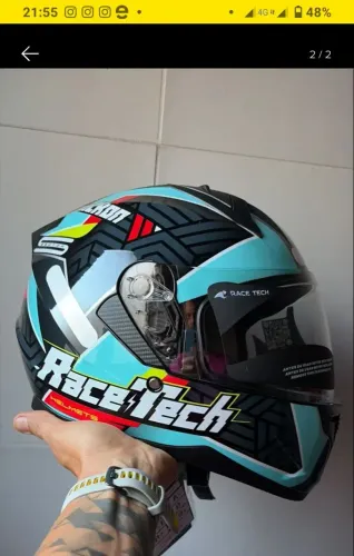 Capacete Race tach