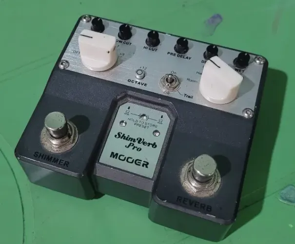 Pedal Para Guitarra Mooer Twin Shimmer Reverb Pro Digital Reverb Trv1