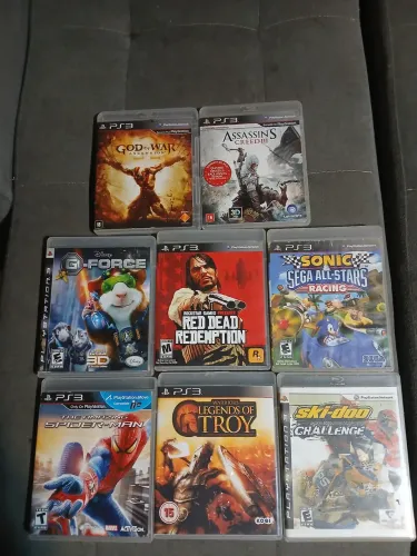 Lote jogos ps3