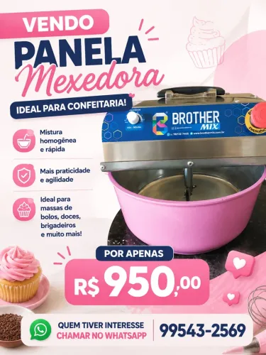 Panela mexedora