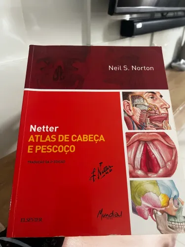 Livro atlas cabeça e pescoço 