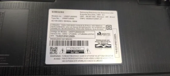 Smartv Samsung para retirar pecas