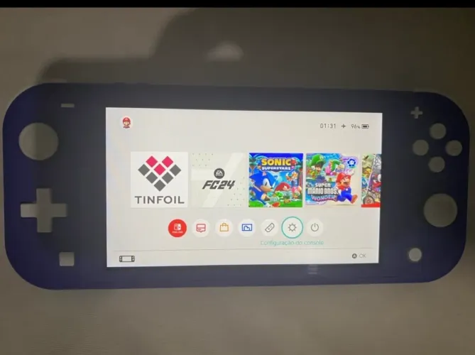 Nintendo Switch Lite desbloqueado 128GB