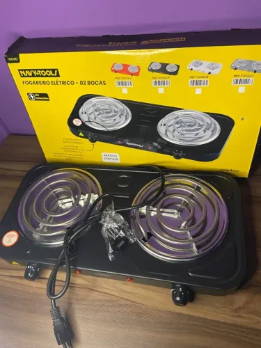 FOGAO ELETRICO 2 BOCAS 127V 2000W