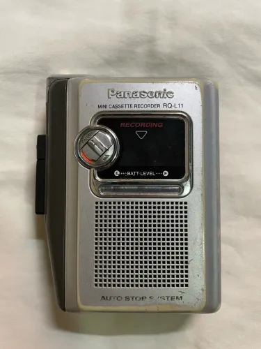 Gravador Panasonic cassete RQ-L11
