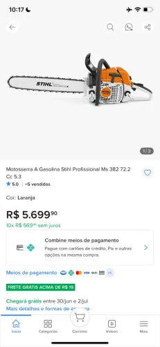 MOTOSSERRA STHIL MS 382 7.2 CILINDRADAS