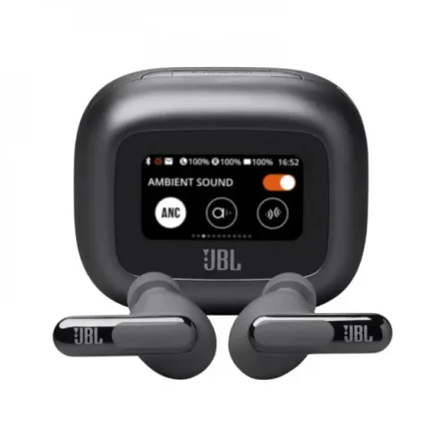 JBL Live Beam 3 Preto Original | Fone Bluetooth com Áudio Imersivo e Estojo Inteligente