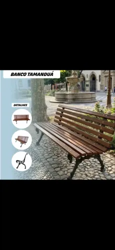 BANCO DE JARDIM tamanduá 