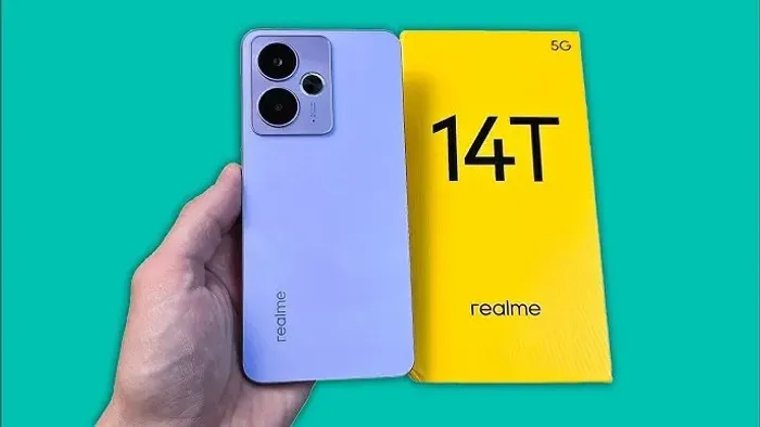 Celular Realme 14T 5G - 8GB / 256GB - Anatel - Garantia 1 ano no Brasil + Capa e Película
