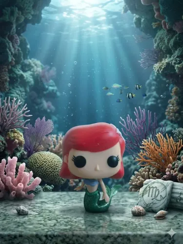 Funko pop Ariel sereia