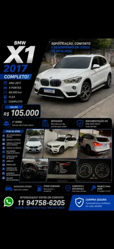 BMW X1 Sdrive 20I 2.0/2.0 TB Acti.flex Aut. 2017