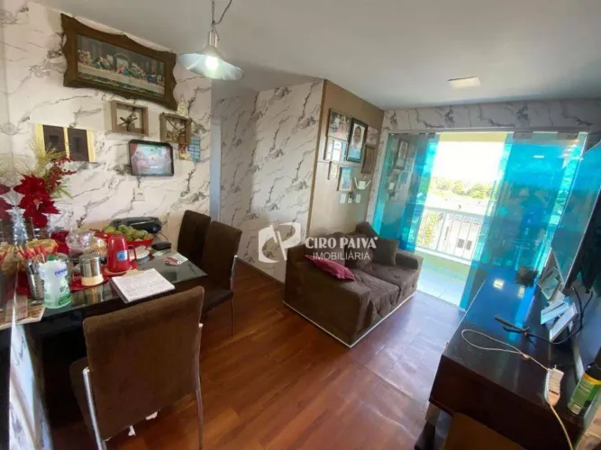 Apartamento com 2 dormitórios para alugar, 55 m² por R$ 3.241,66/mês - Messejana - Fortale