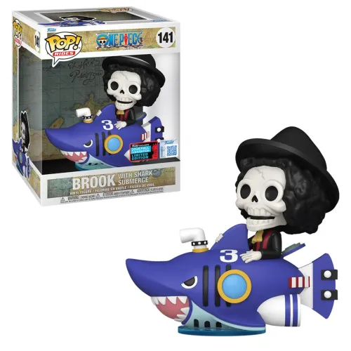 Funko pop! Brook with shark submerge, 2025 fall convention (One piece)