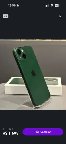iPhone 13 - Verde 126gb