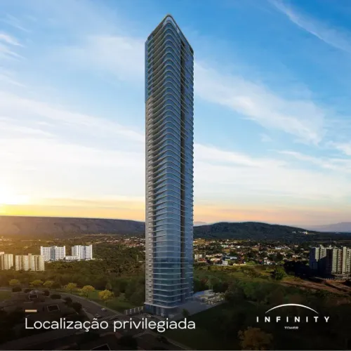 Apartamento Infinity Tower 9º ou 11ºandar | 4 suítes | 208 m² | Caldas Novas